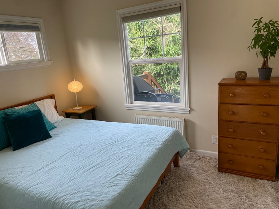 Bedroom two--brand new queen bed