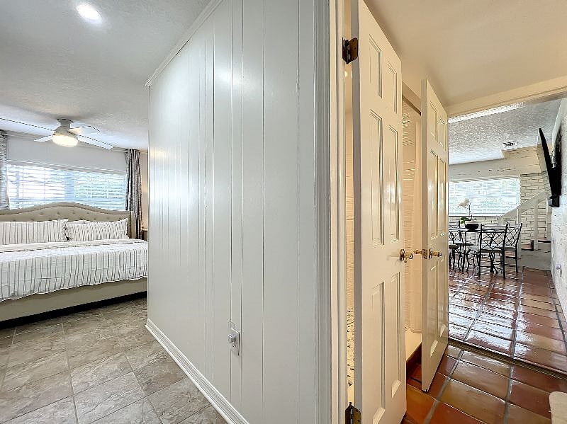 Hallway from Bath to Bedroom