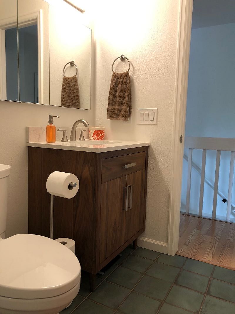 Newly renovated bathroom