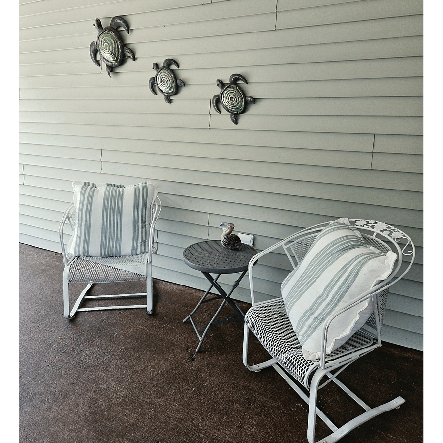 Sitting Area in the carport
