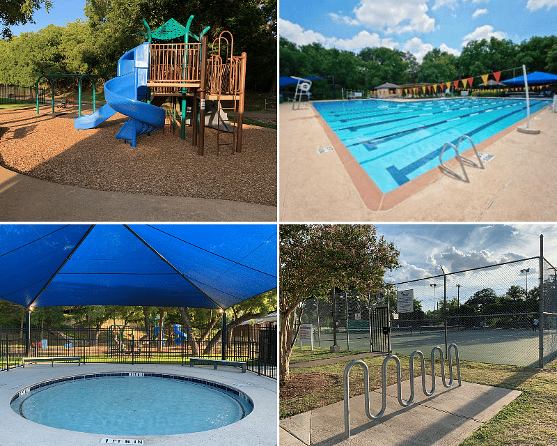 Neighborhood amenities just outside your door - parks, pools, sport courts, playgrounds, and trails