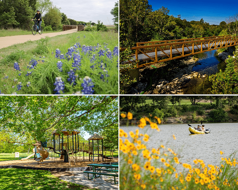 Enjoy direct access to the acclaimed 8 Mile Brushy Creek Trail! Bike, kayak, SUP, and more for unbeatable outdoor adventures