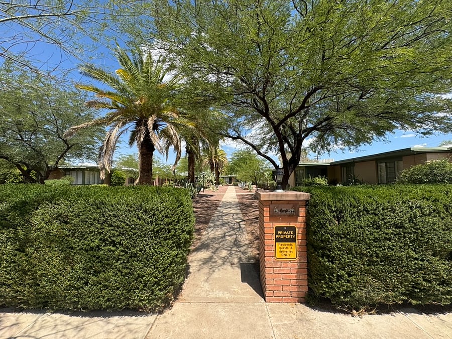 Entry to the Courtyard