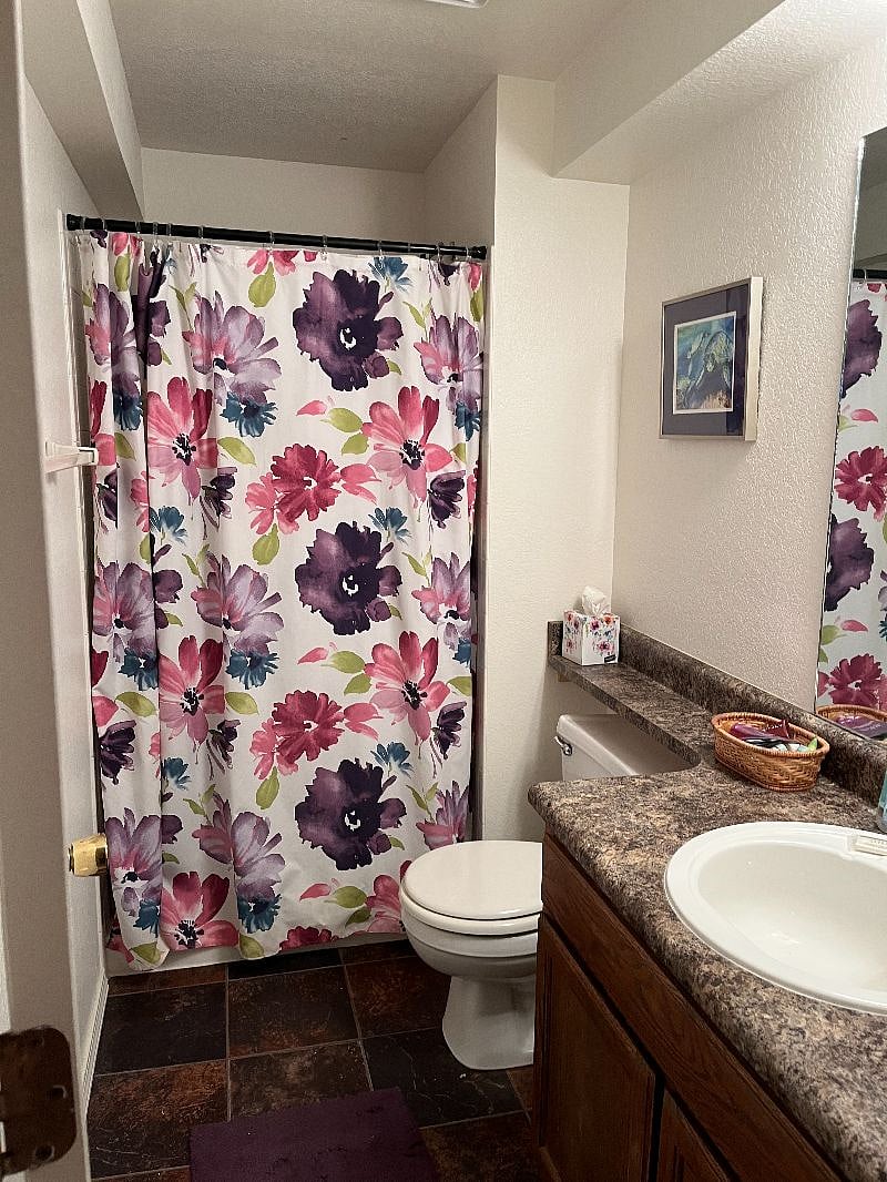 Private bathroom with shower