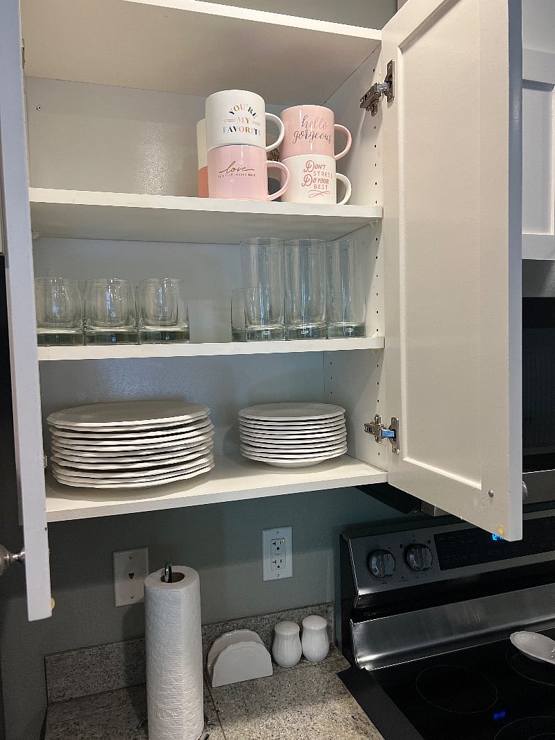 Dishes and glassware