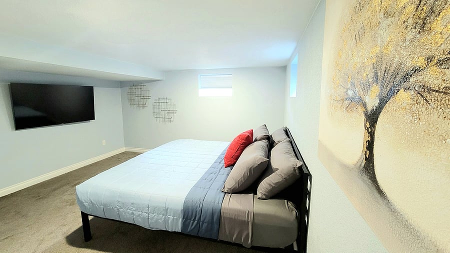 Private Room: City #4

King Bed, Workstation, Smart TV

Includes Personal Refrigerator and cabinet space for non-perishables