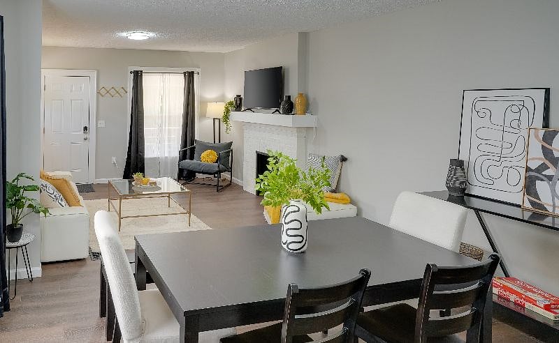 Living Room and Dining