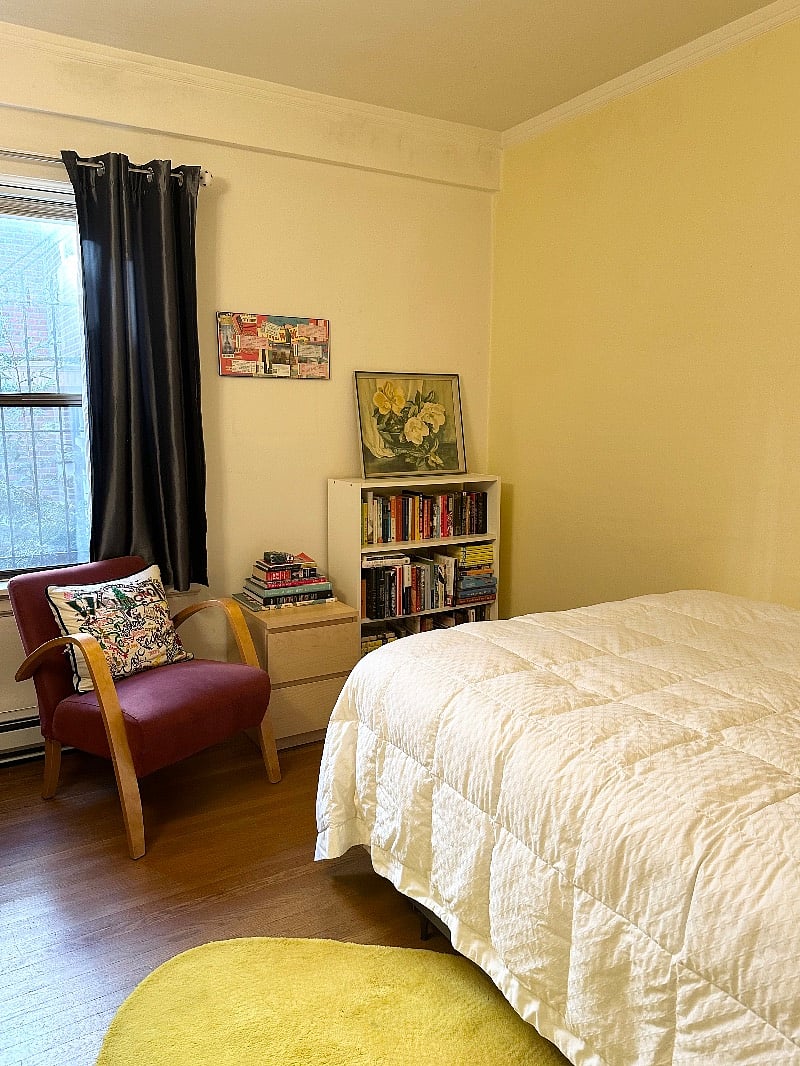 Your bedroom!