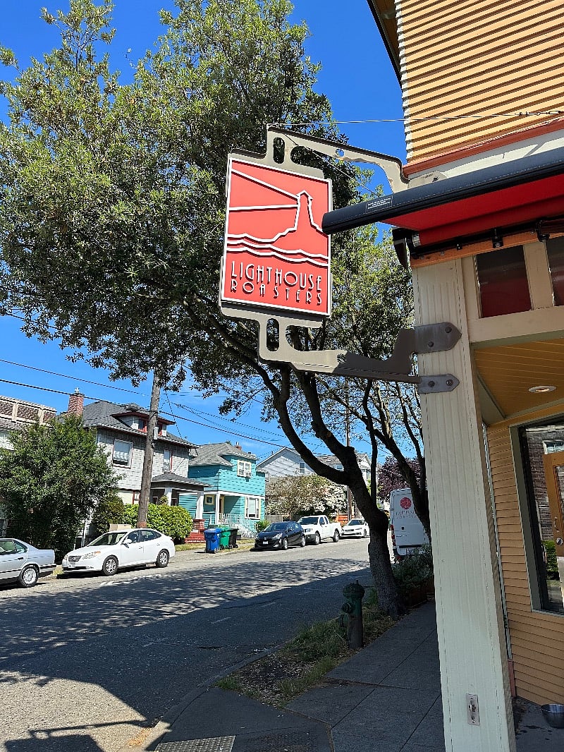 Best coffee house/roaster in Seattle 1/2 mile away, easy walk.