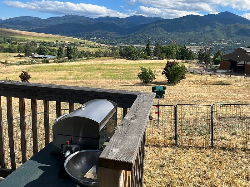 Gorgeous view from the deck!