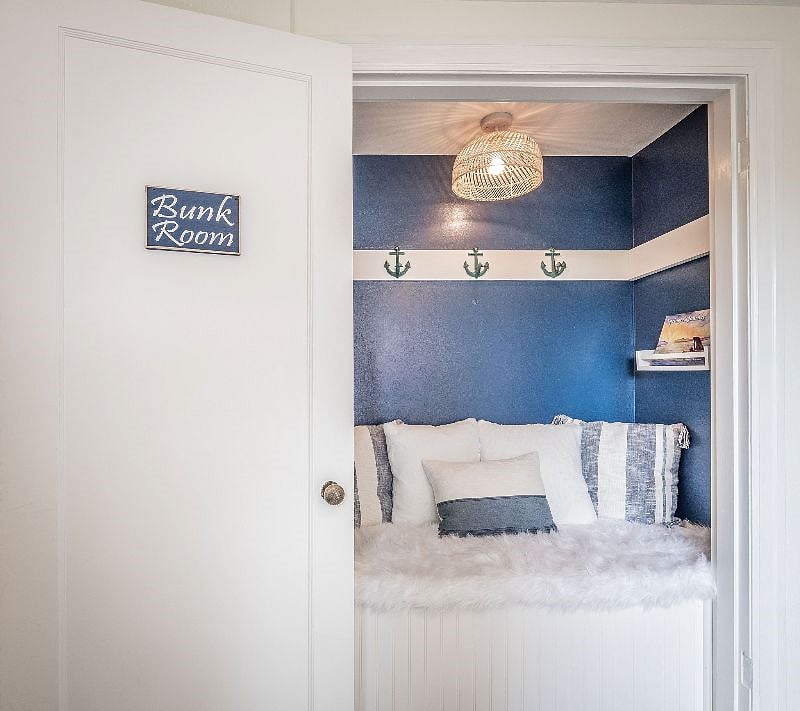 Reading Nook in Bunk Room