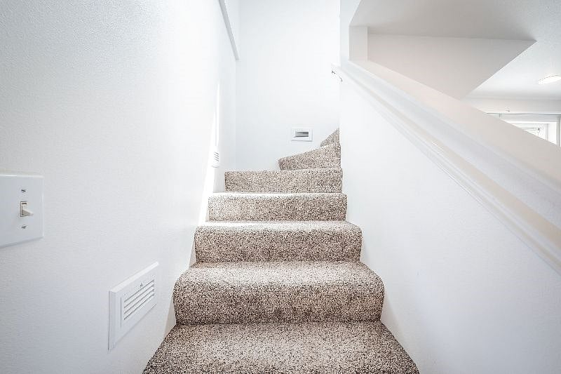 Stairs up to Loft area