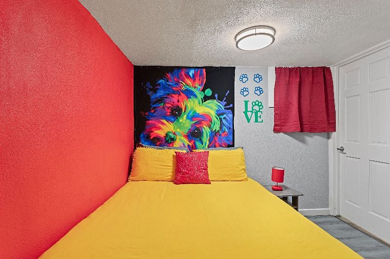 Rest easy in our queen-sized bed, designed for ultimate comfort and a perfect night's sleep.