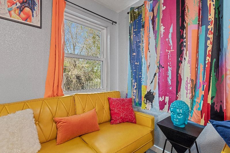 Family Time Headquarters  Create cherished memories in our living room, complete with comfy couches
