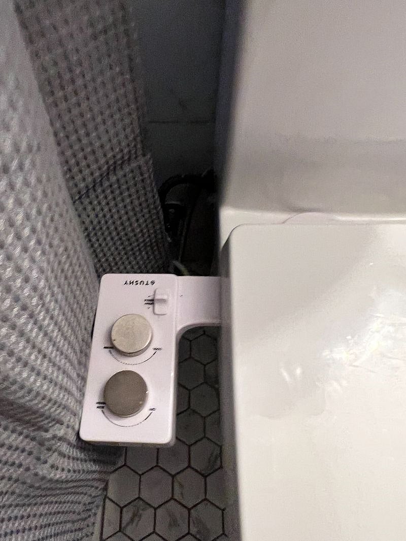 We love bidets - ESPECIALLY TUSHY with warm water connections!