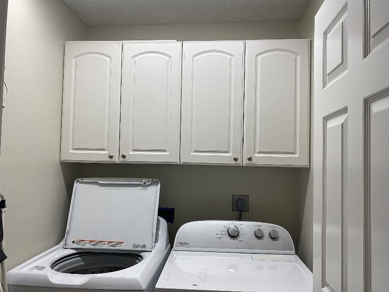 In unit laundry room
