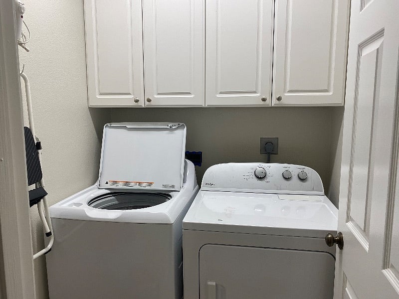 In unit laundry room