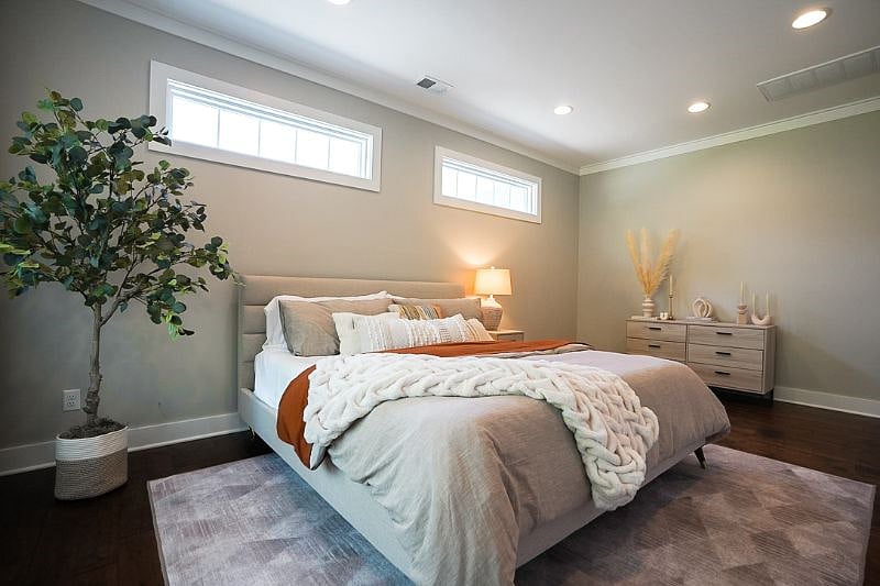 Bedroom #2 with king bed