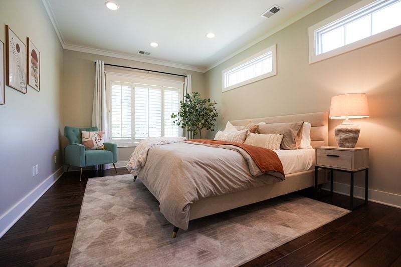 Bedroom #2 with king bed