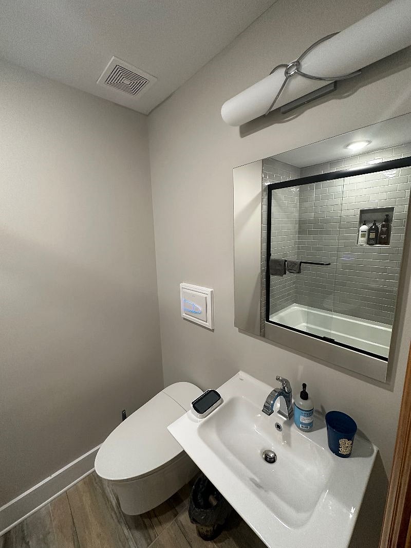 Bidet Toilet in Second Full Bathroom