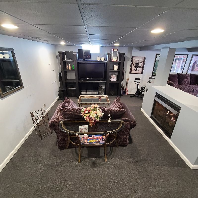 Private Living Space w/Smart TV