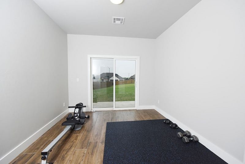 Fitness Room Can Be Used to Accommodate Any Routine!