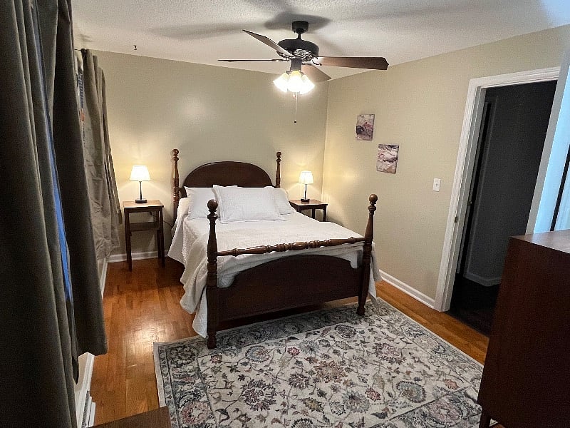 Bedroom #2 with double/full bed. 