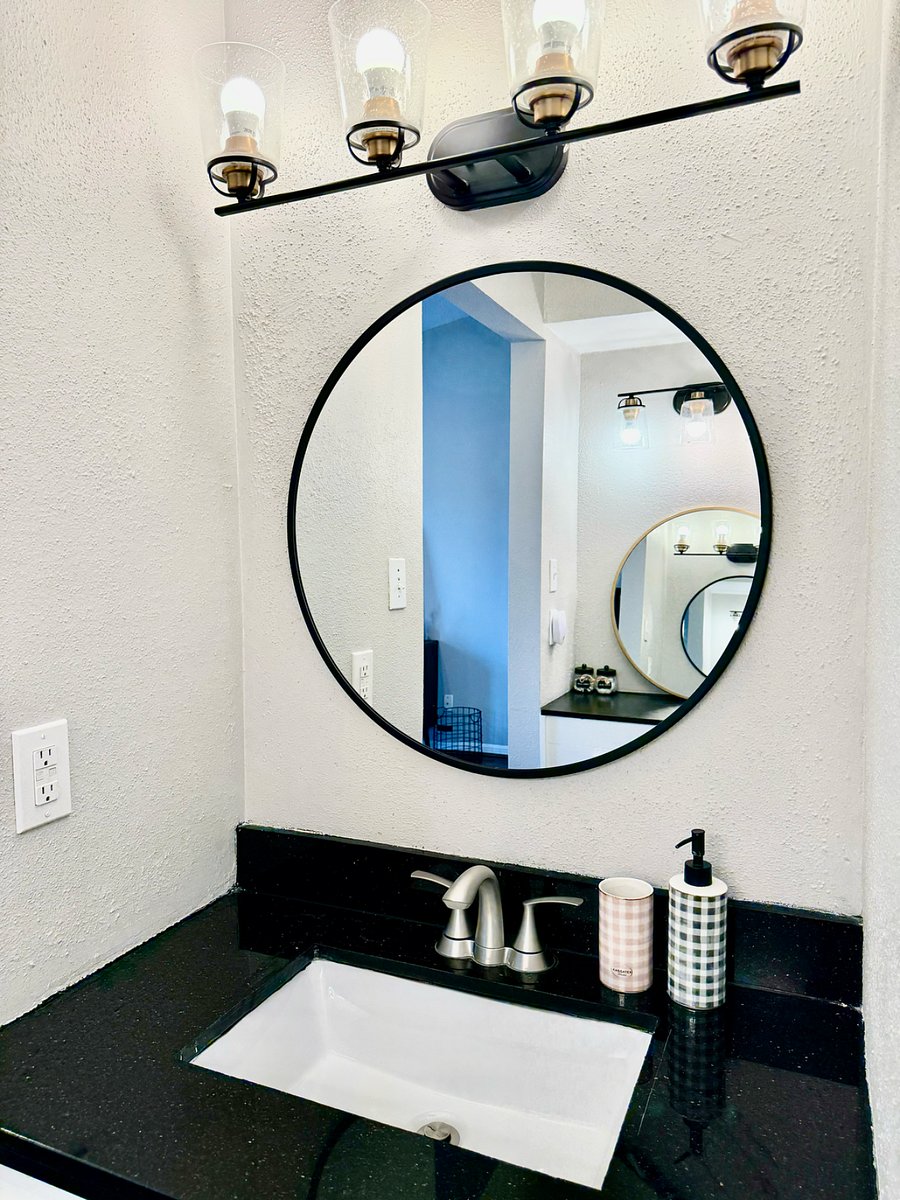 Sink vanity from master bathroom 
