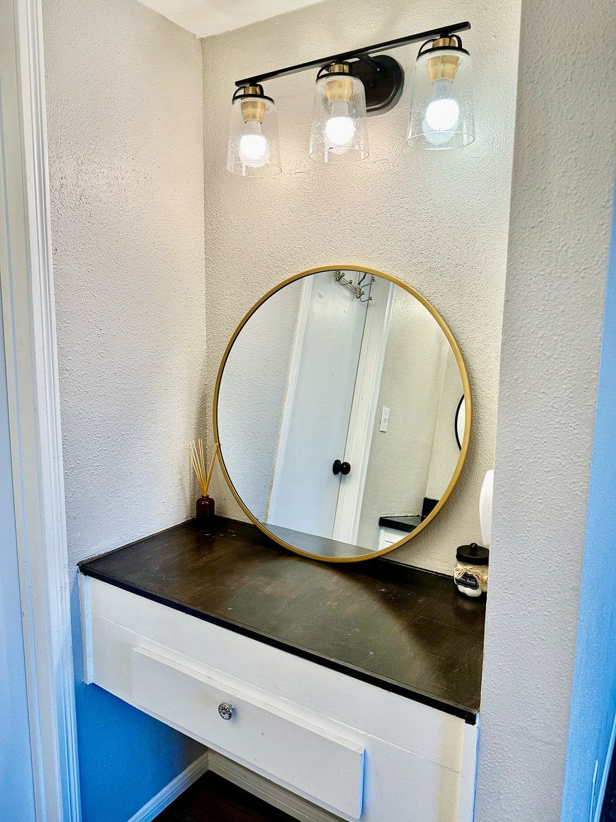 Vanity from master bathroom 