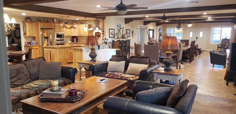 Main Home Living, dining, kitchen areas! $6000/mo. 