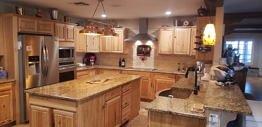 Main Home kItchen  extensively furnished with everything imaginable! 