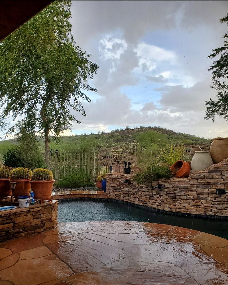 BACKYARD FOOTHILLS VIEW