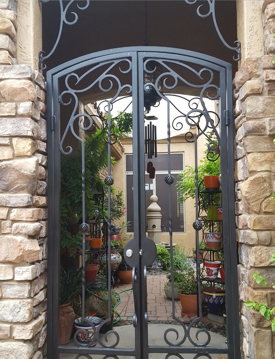 Front Entry Gate