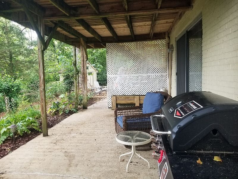 Back Patio Area With Grill
