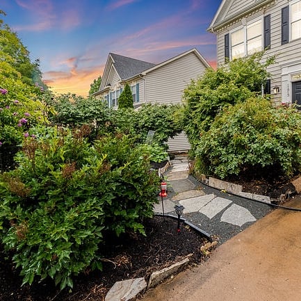 Front entrance from driveway