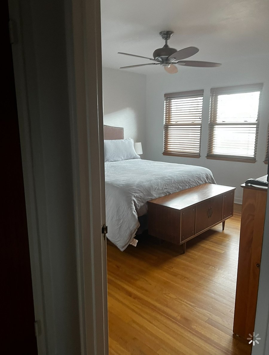 King Sized Bed-1st Bedroom