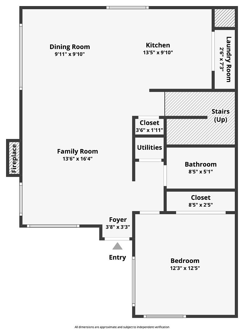 Floorplan - Downstairs