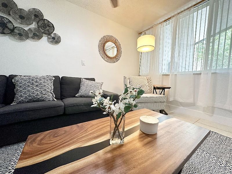 Living Room with Smart TV