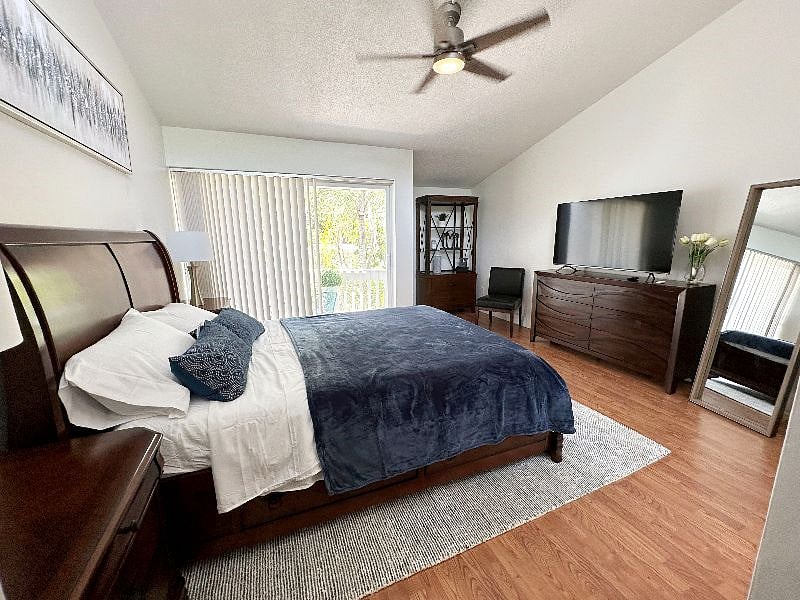 Bedroom 1  Ensuite, Smart TV, Balcony, and Walk-In Closet