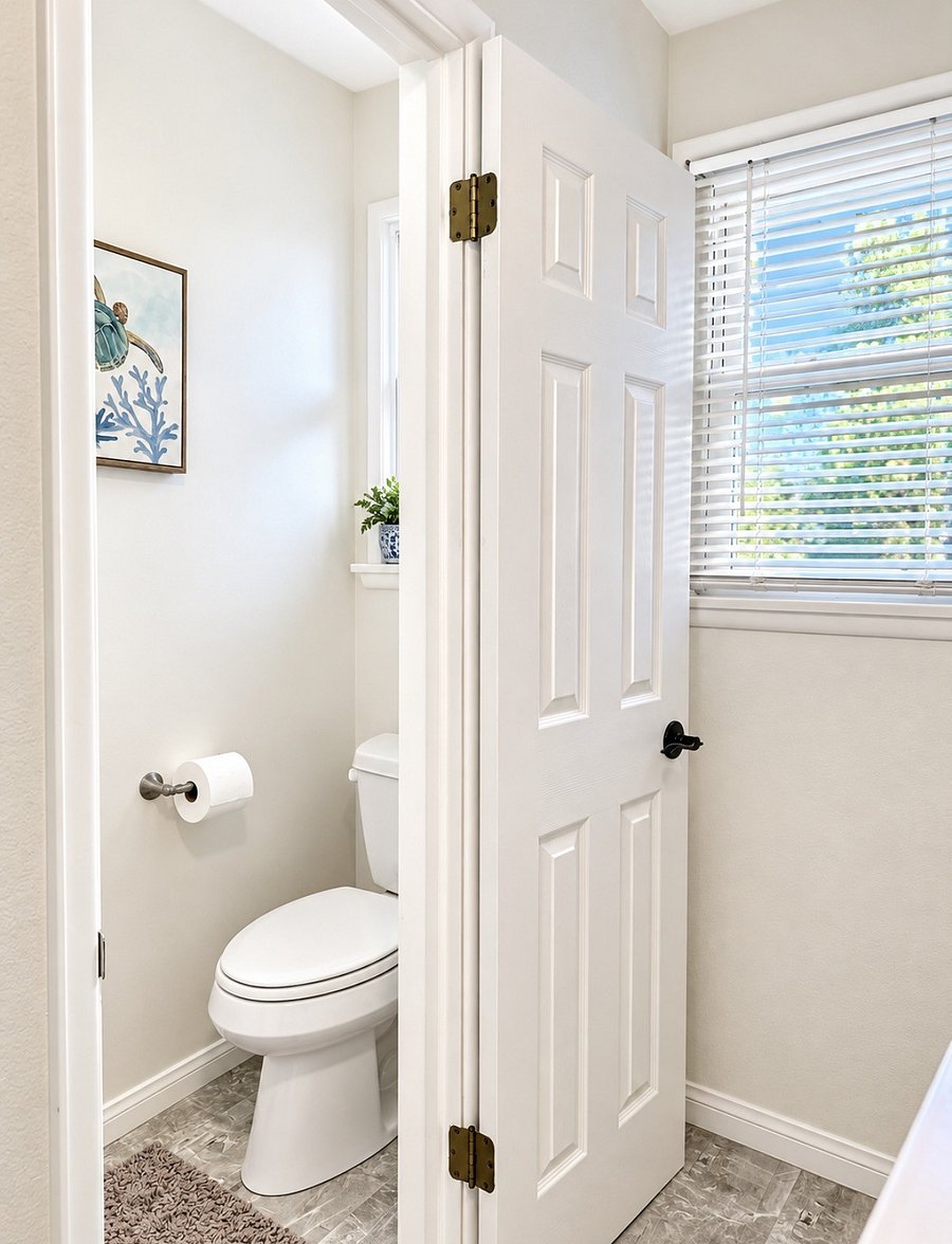 Private bathroom for bedroom #1