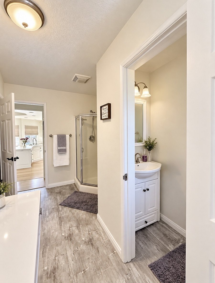 Private bathroom for bedroom #1
