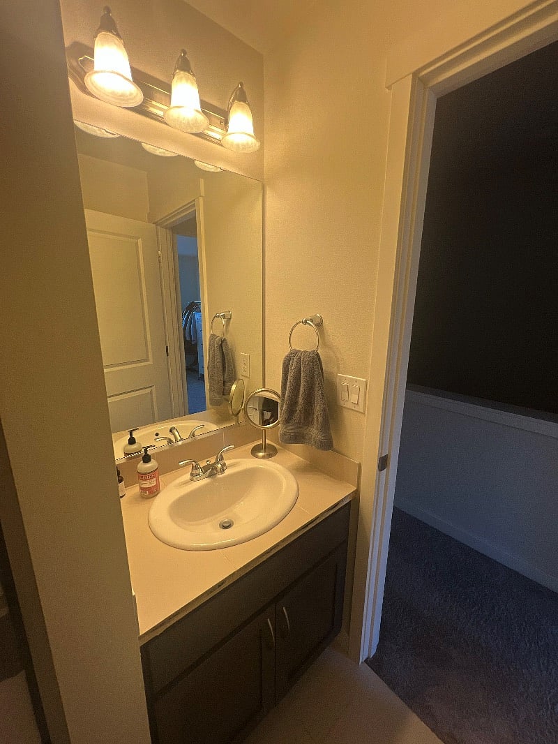 Renters private bathroom