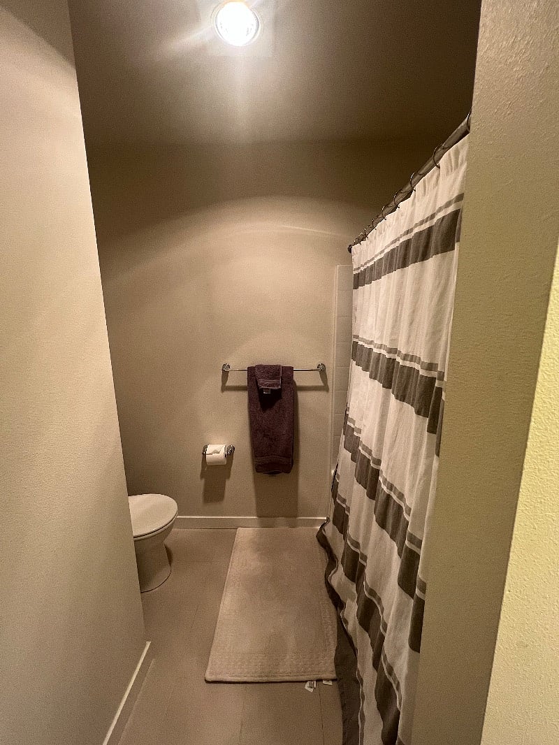 Renters private bathroom