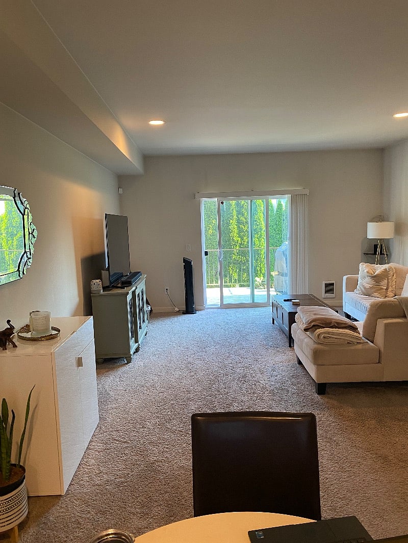Living room/TV area