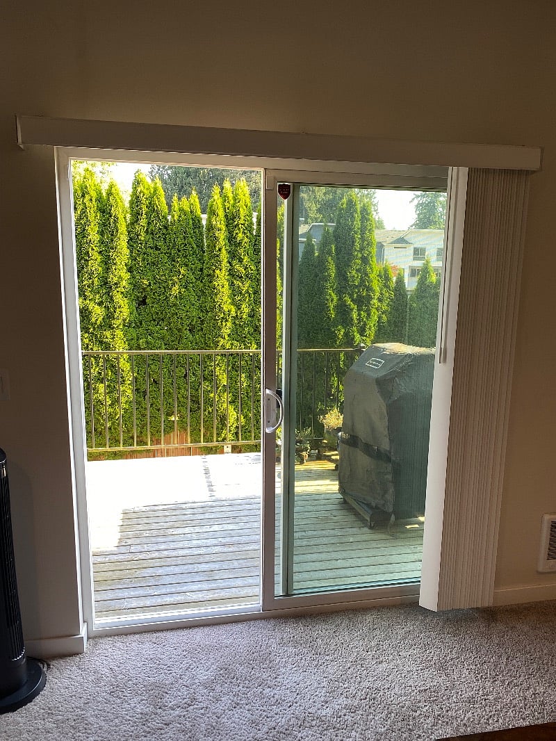Small backyard and deck