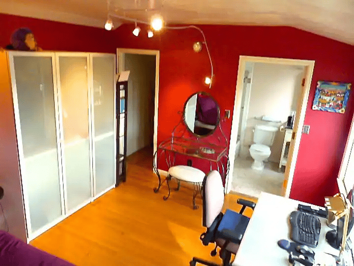 Bedroom 2--from door to bathroom.