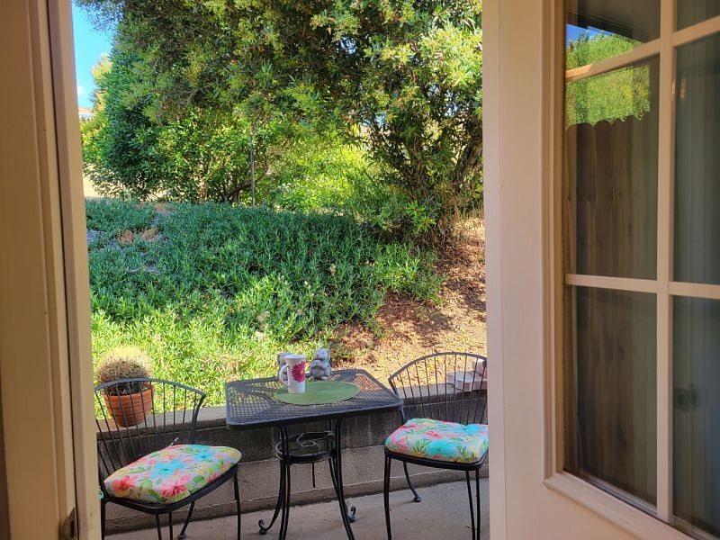 Private outdoor patio space 