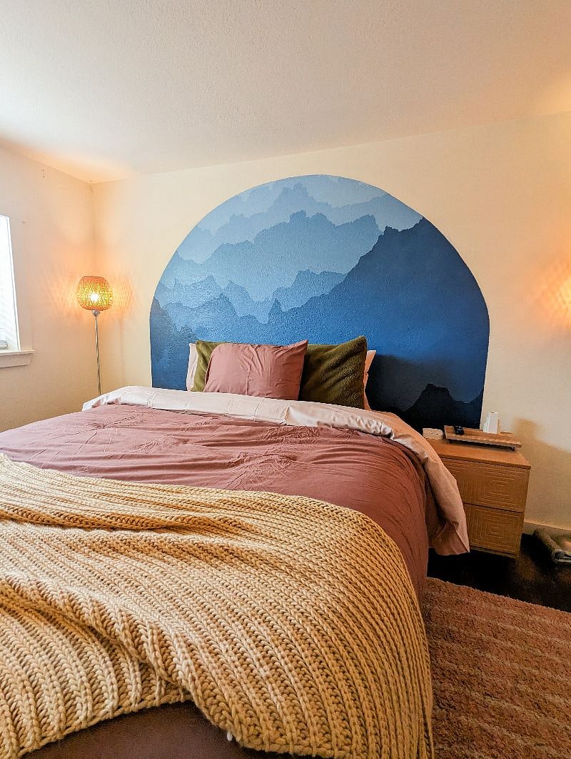 Primary bedroom has a King bed, television and en-suite private bathroom