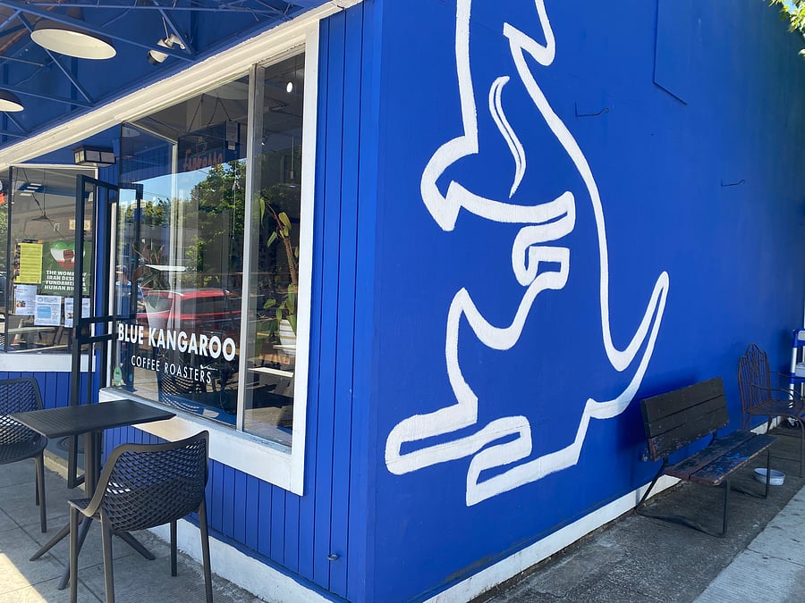 Next door to the lively Blue Kangaroo, a great place to be part of the community.