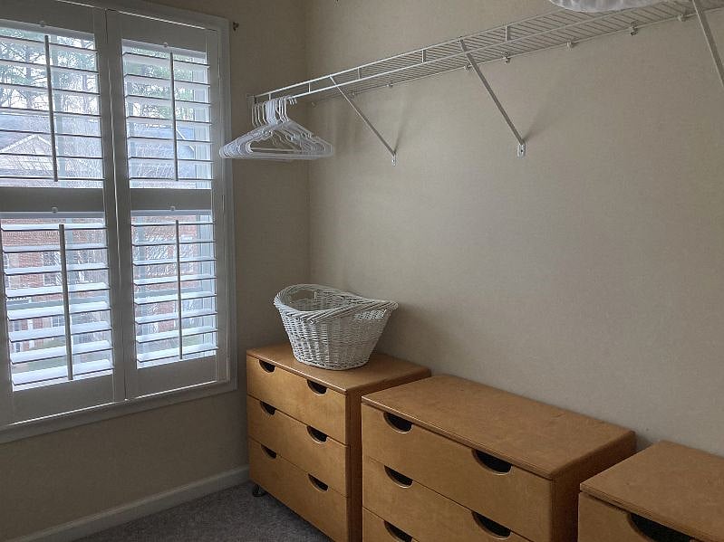 Master bedroom closet.
